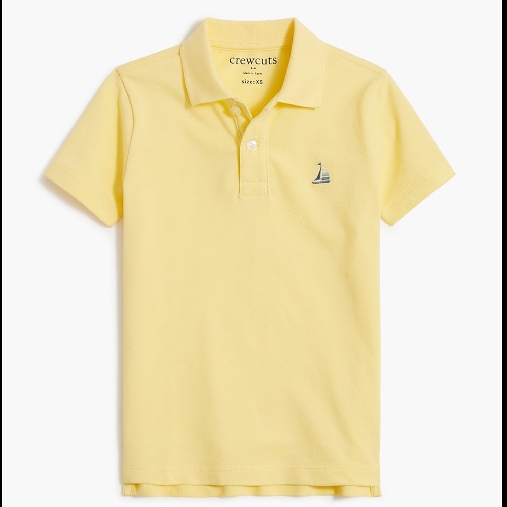 NWT J.Crew CrewCuts Boys' critter polo shirt
